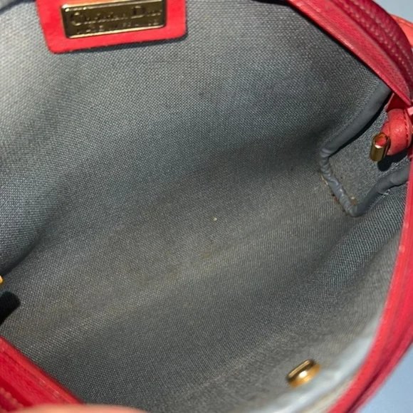 CHRISTIAN DIOR LEATHER CROSSBODY BAG - Picture 2 of 15